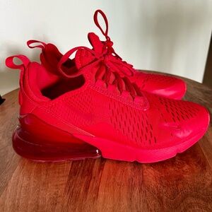 Nike Air Max 270 - RED (Youth 5.5 or Women 7)